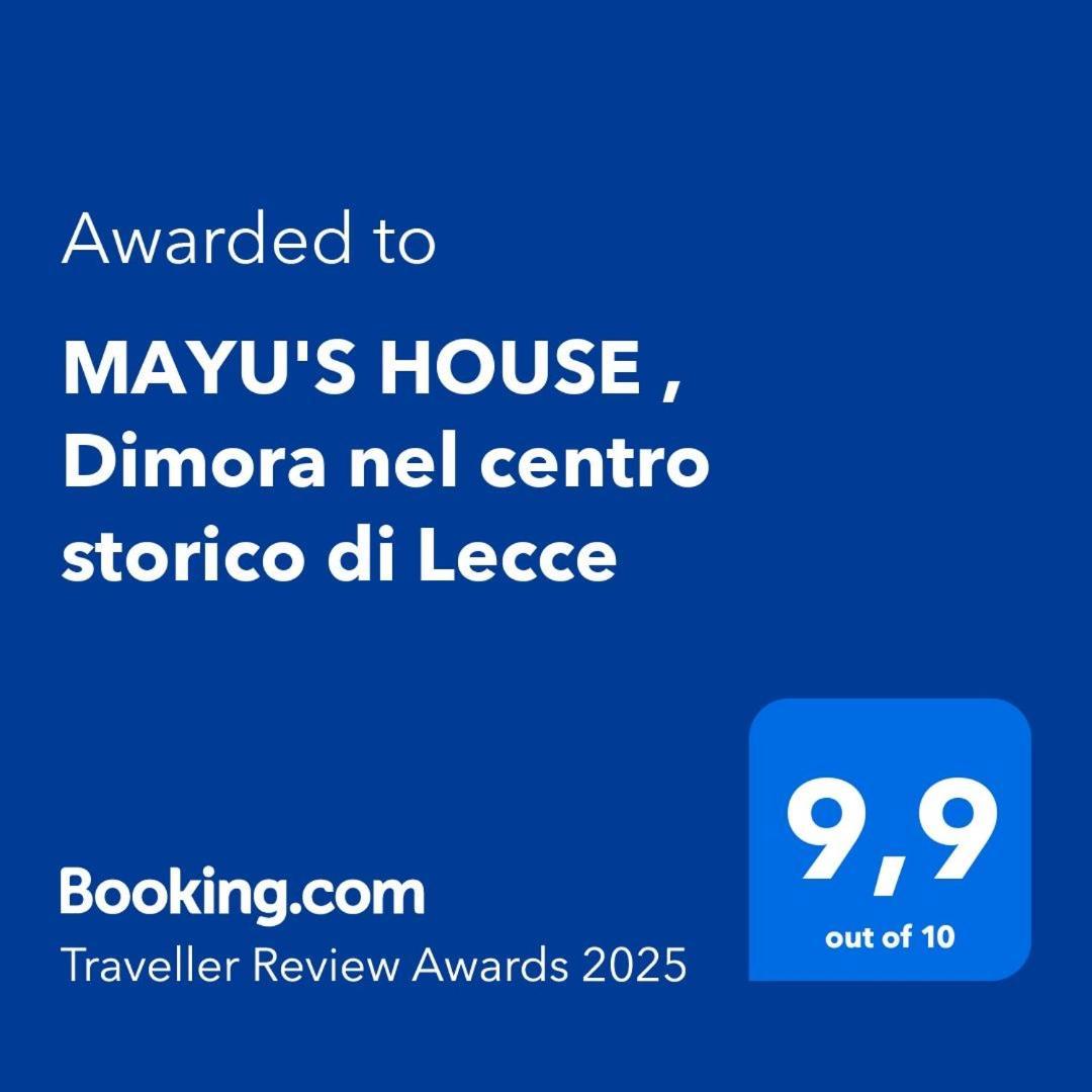Mayu'S House , Dimora Nel Centro Storico Di Лечче Екстер'єр фото